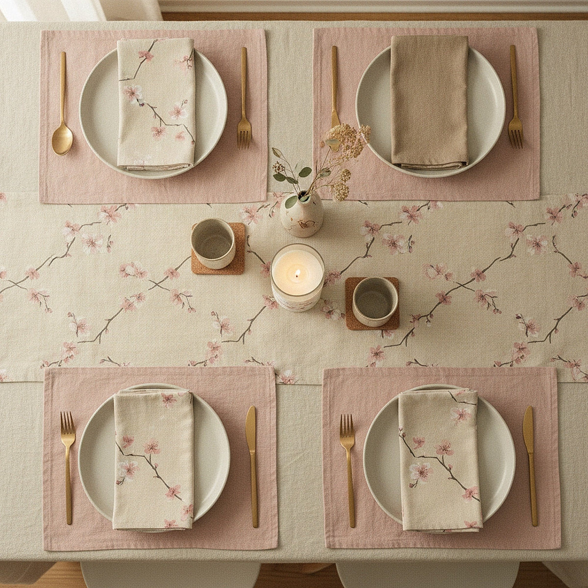Sakura table look