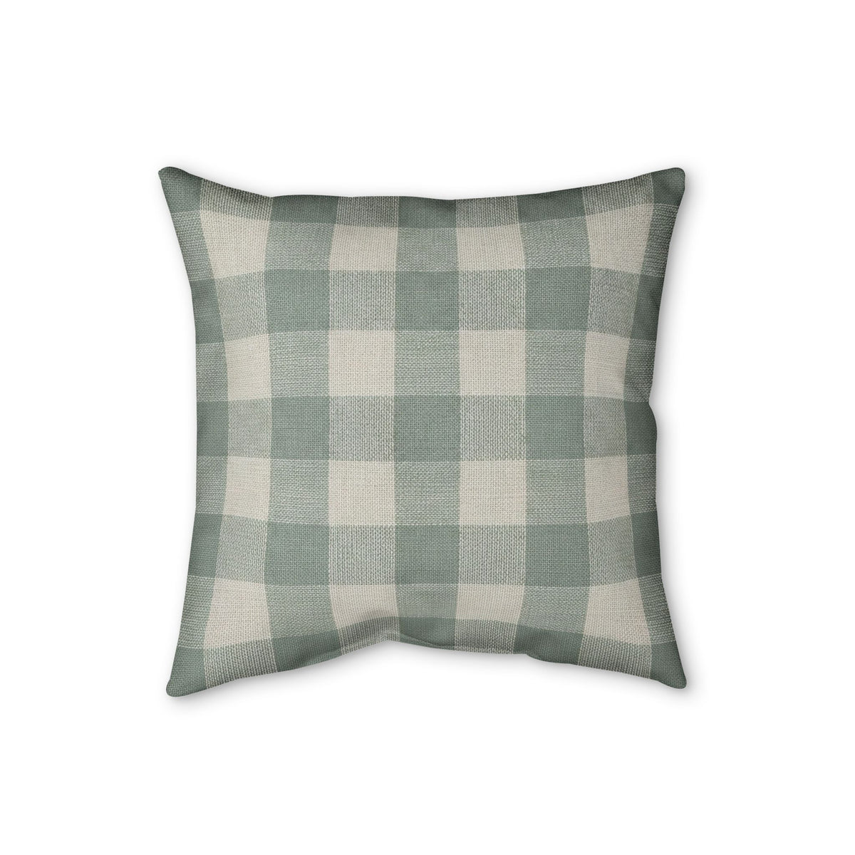 Organic Check Cushion
