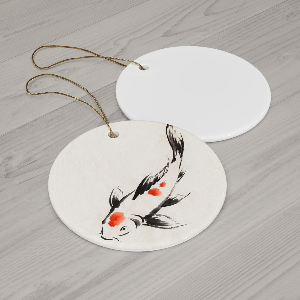 Koi Ceramic Ornament