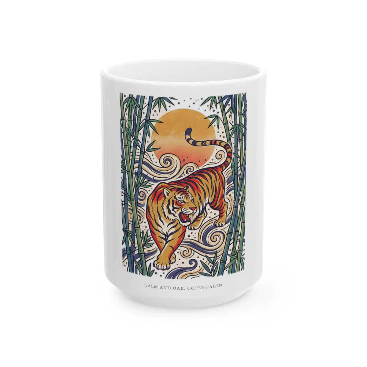 Ukiyo-e Tiger — Mug