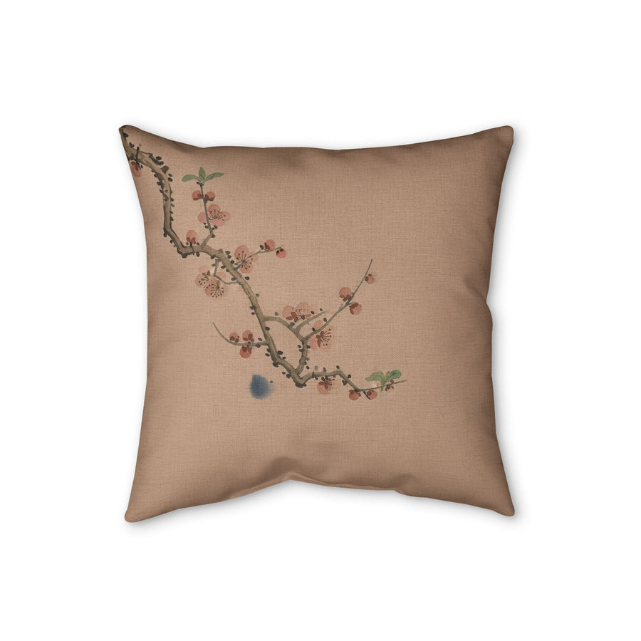 Plum Blossom Cushion, Warm Clay