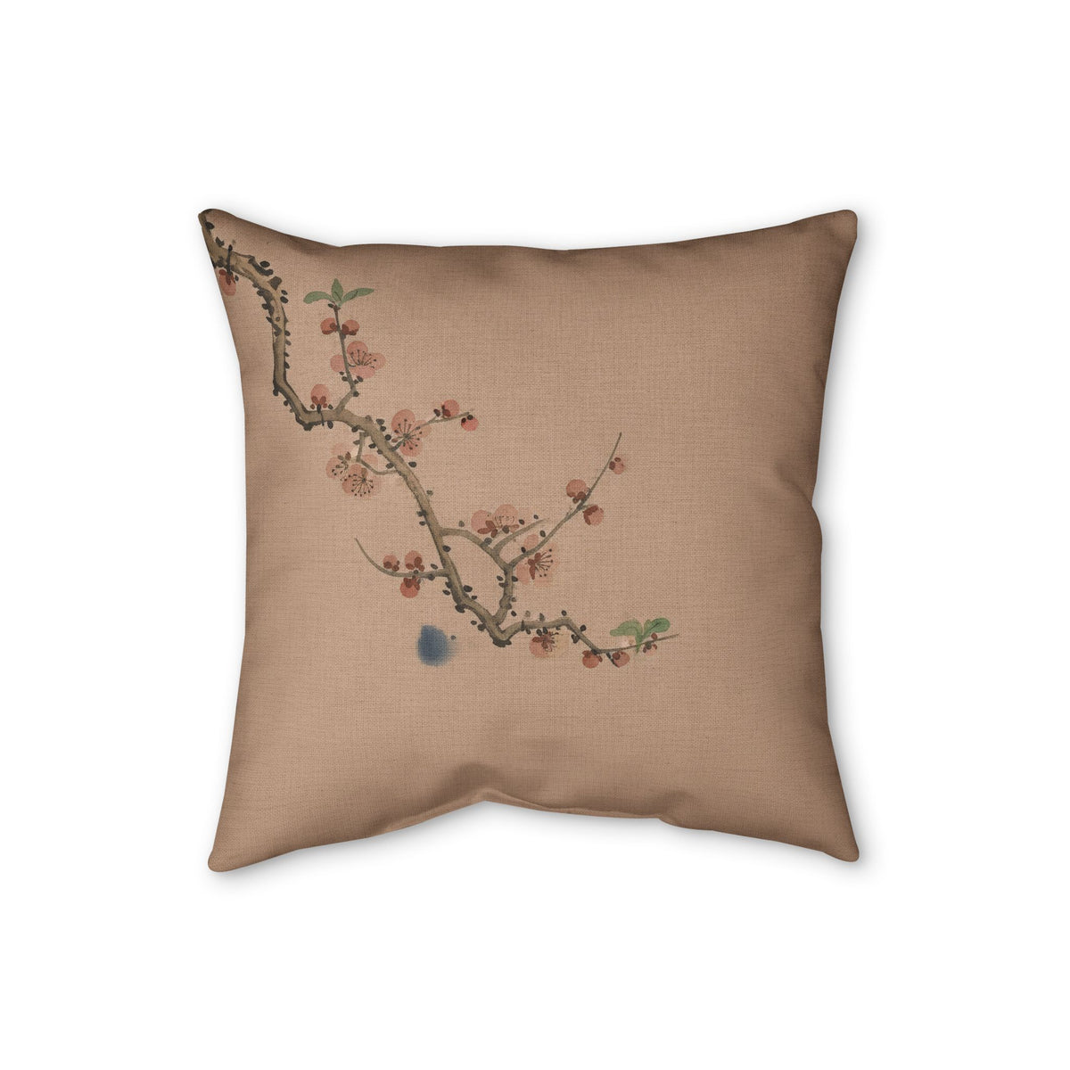 Plum Blossom Cushion, Warm Clay