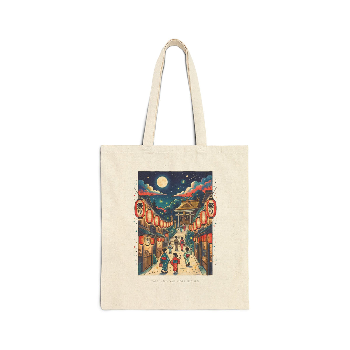 Matsuri Night — Canvas Tote