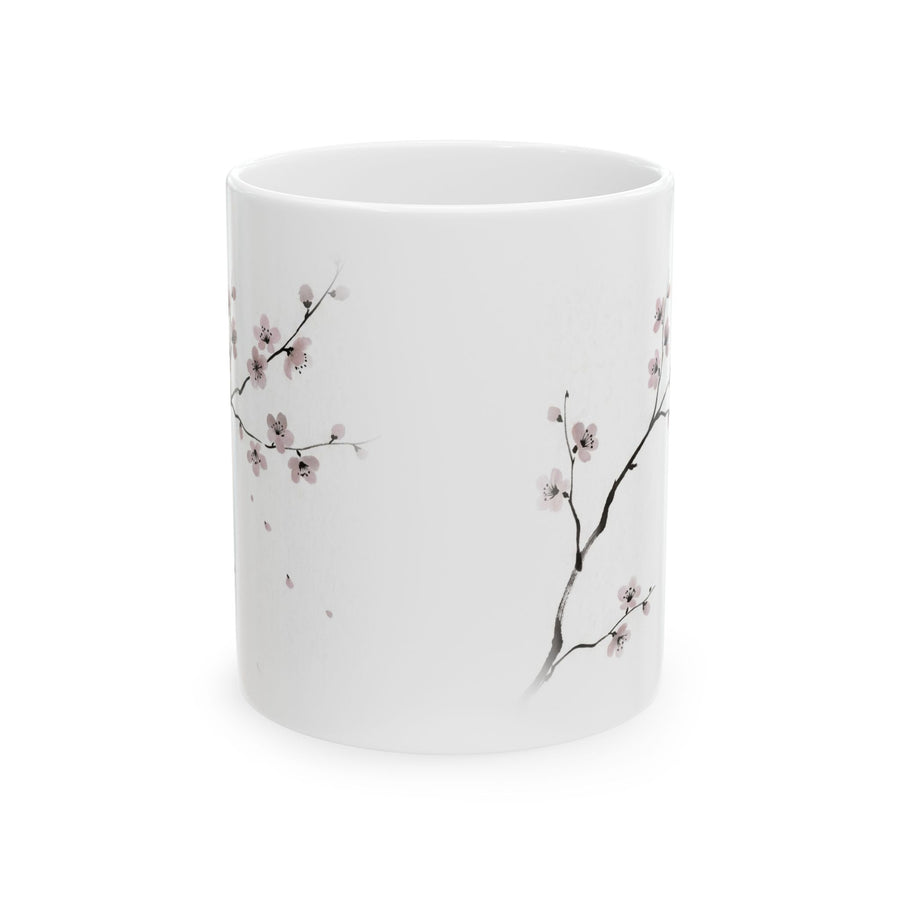 Cherry Branch Ceramic Mug