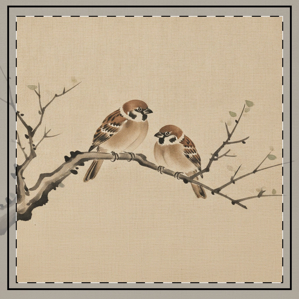 Sparrows Lumbar & Euro Cushion