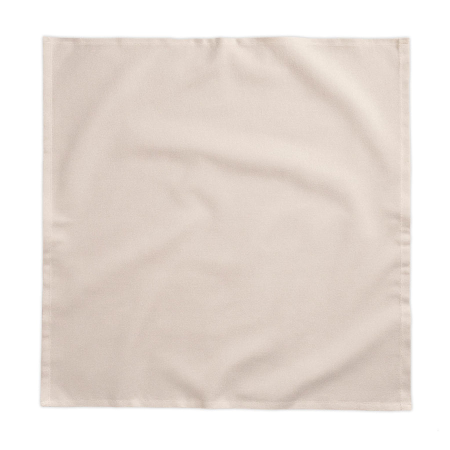 Tulip Market Tablecloth, Oatmeal Linen-Look Cotton Tablecloth