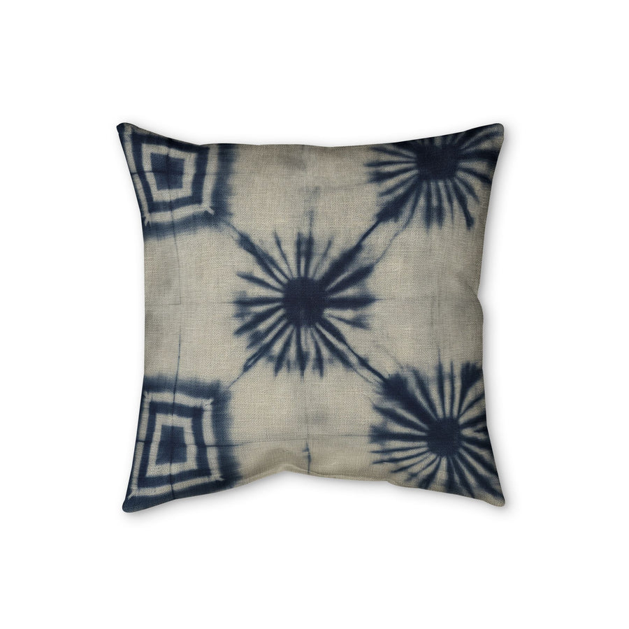 Shibori Indigo Cushion