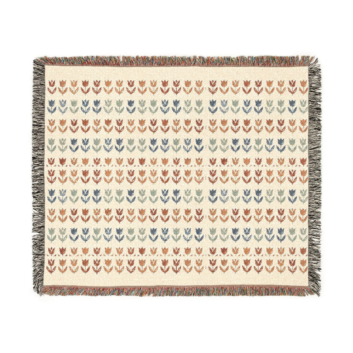 Tulip Market Woven Throw