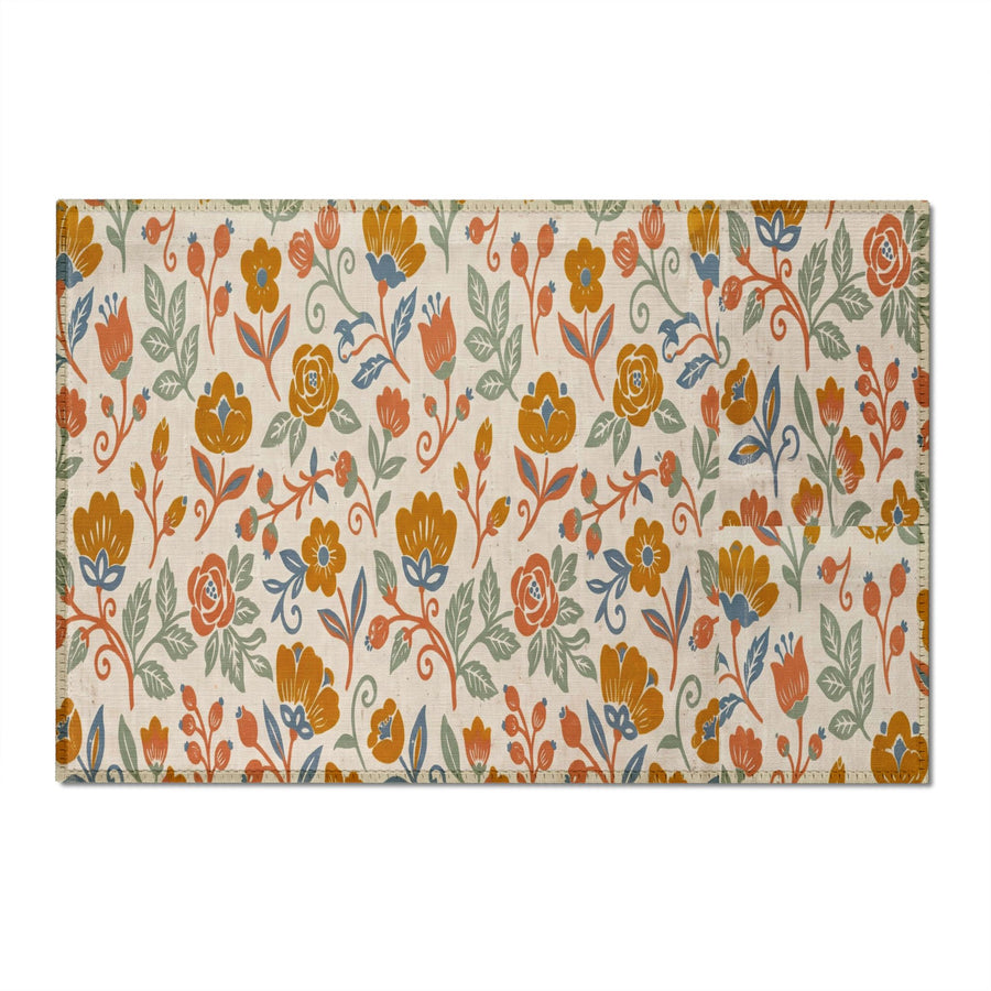 Nordic Folk Washable Chenille Rug