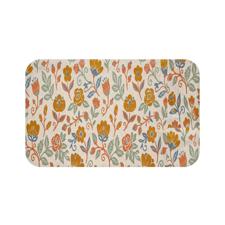 Nordic Folk Bath Mat