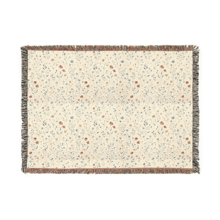Wild Meadow Woven Throw