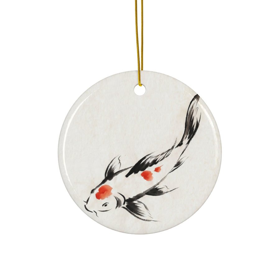 Koi Ceramic Ornament