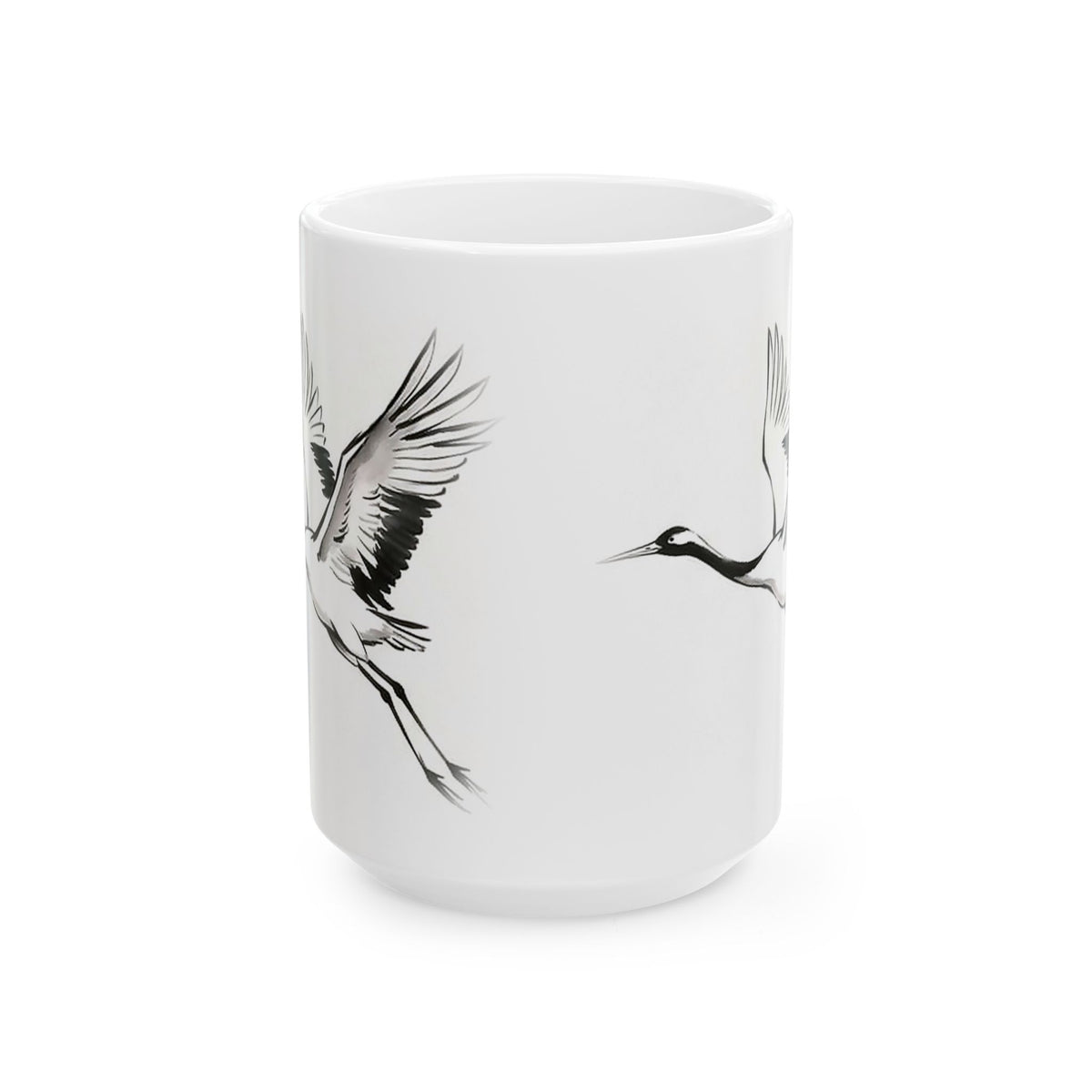 The Crane Ceramic Mug