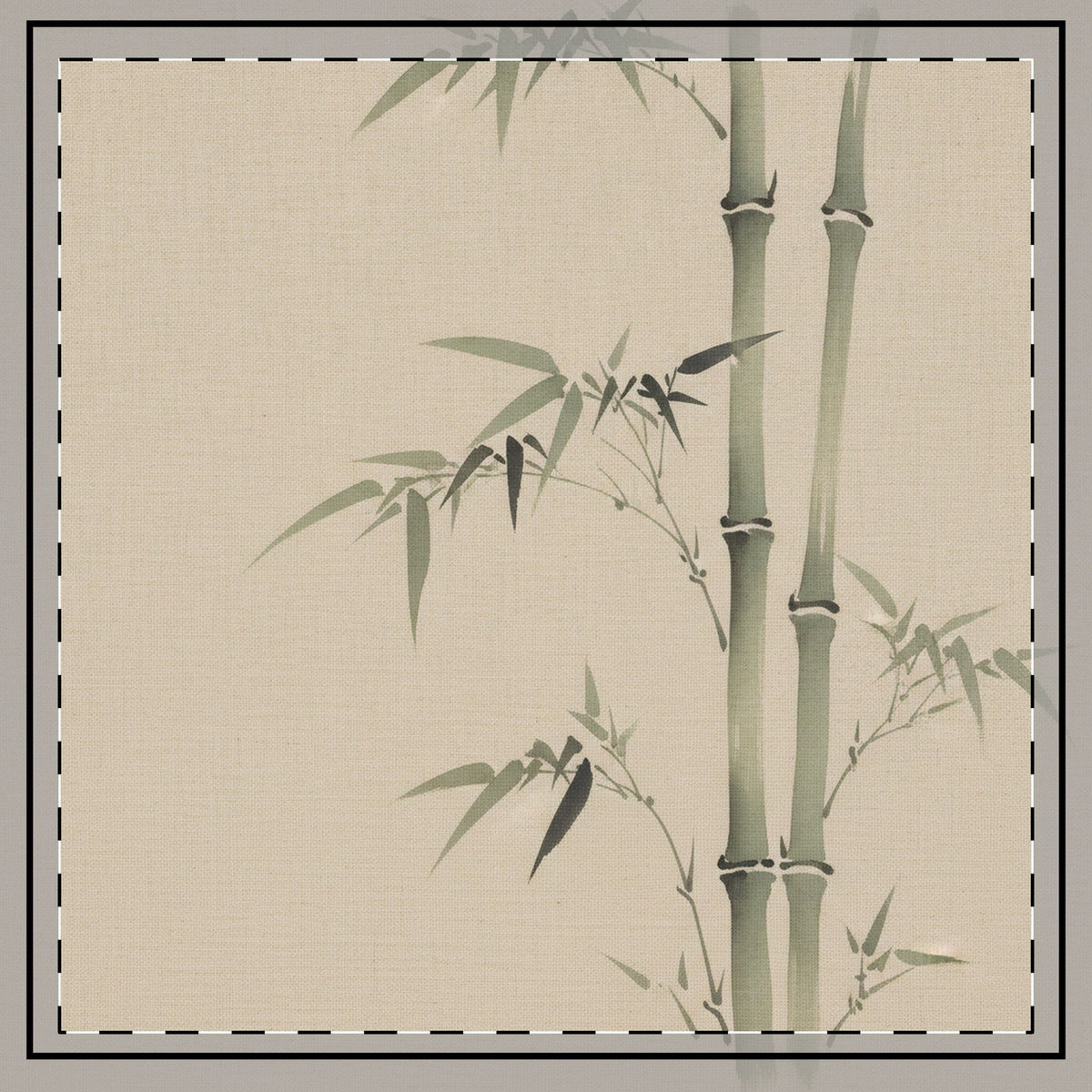 Bamboo Lumbar & Euro Cushion