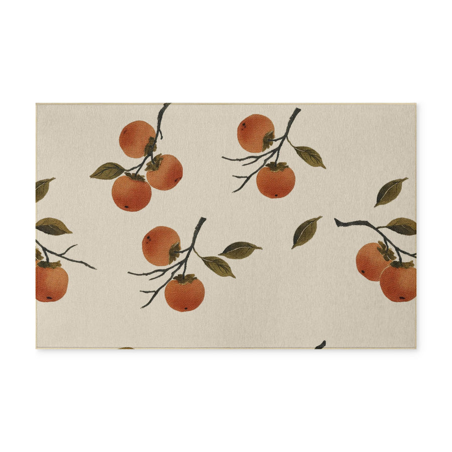 Persimmon Washable Rug