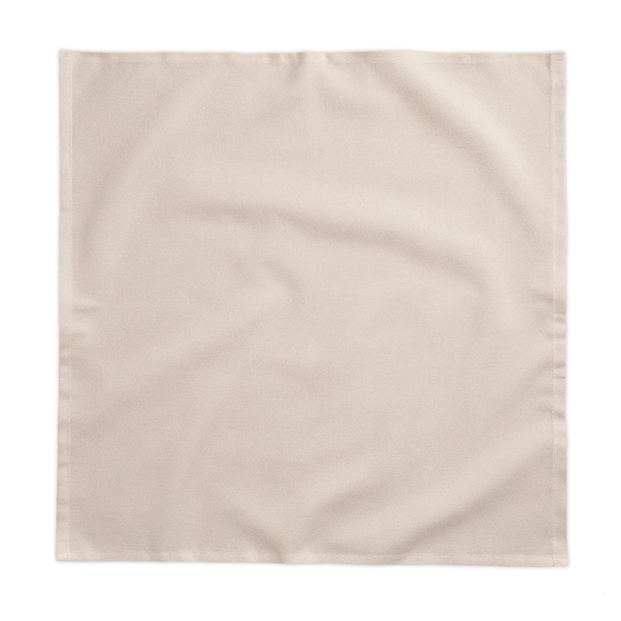 Orchard Tablecloth, Warm Oat Linen-Look Cotton Tablecloth