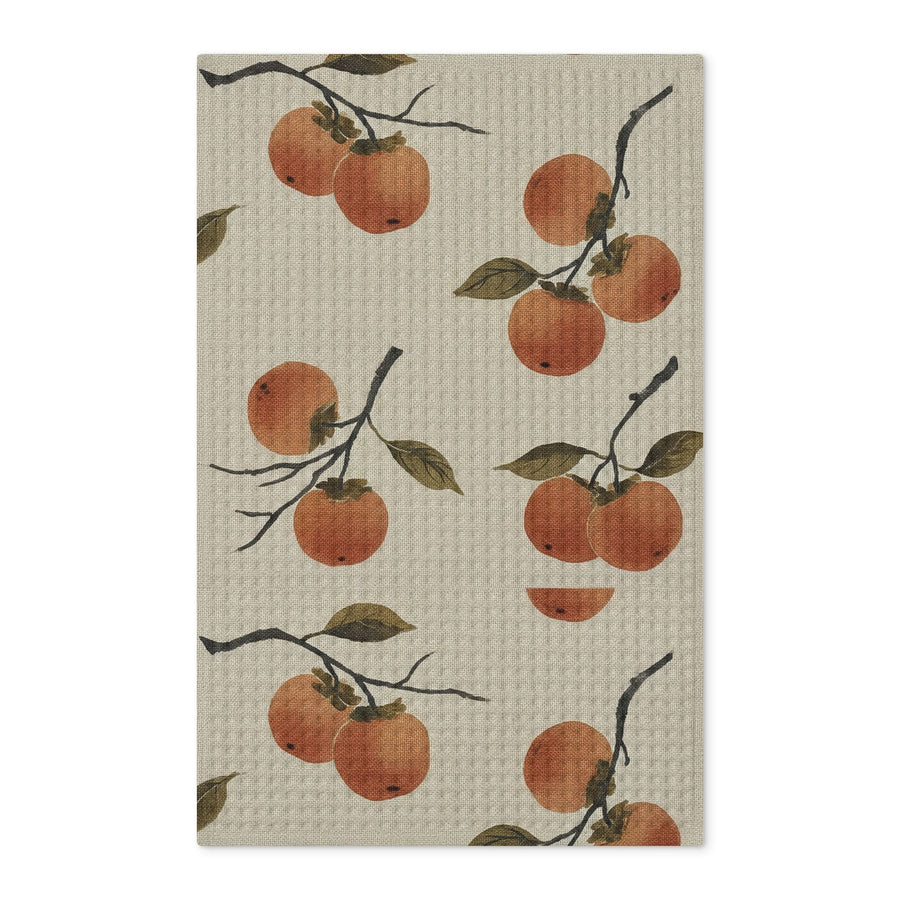 Persimmon Tea Towel