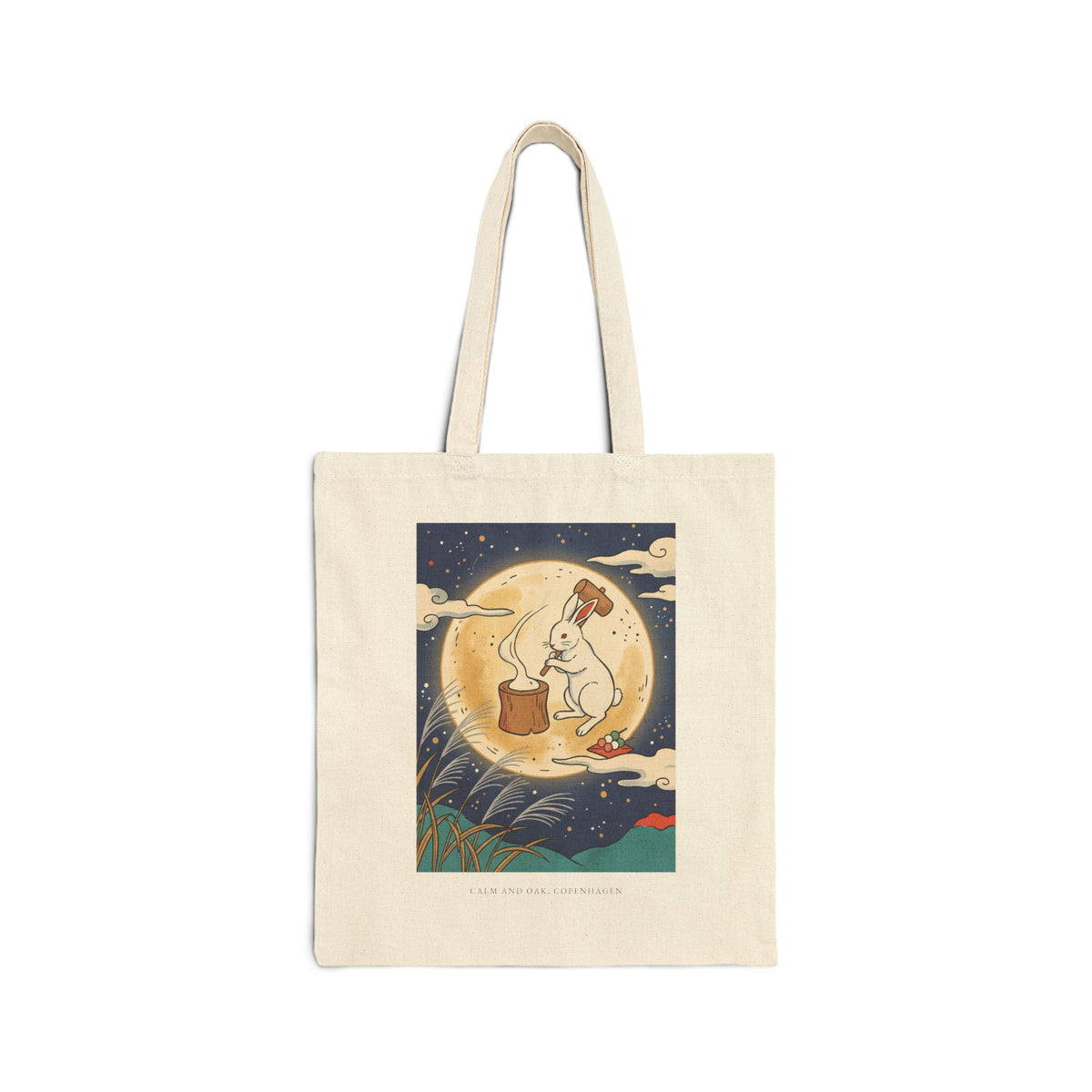 Moon Rabbit — Canvas Tote