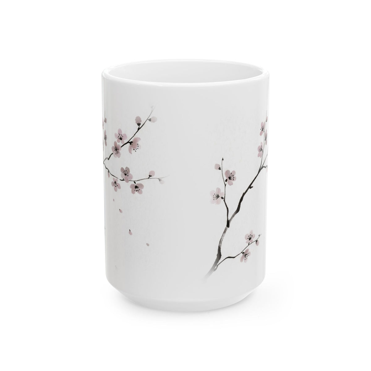 Cherry Branch Ceramic Mug