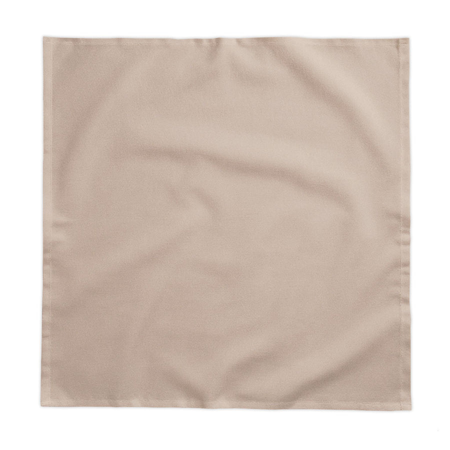 Nordic Folk Tablecloth, Greige Linen-Look Cotton Tablecloth