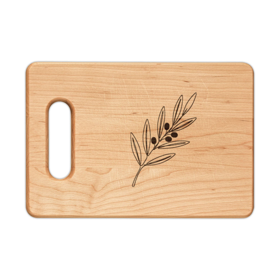 Olive Branch Engraved Wooden Board
