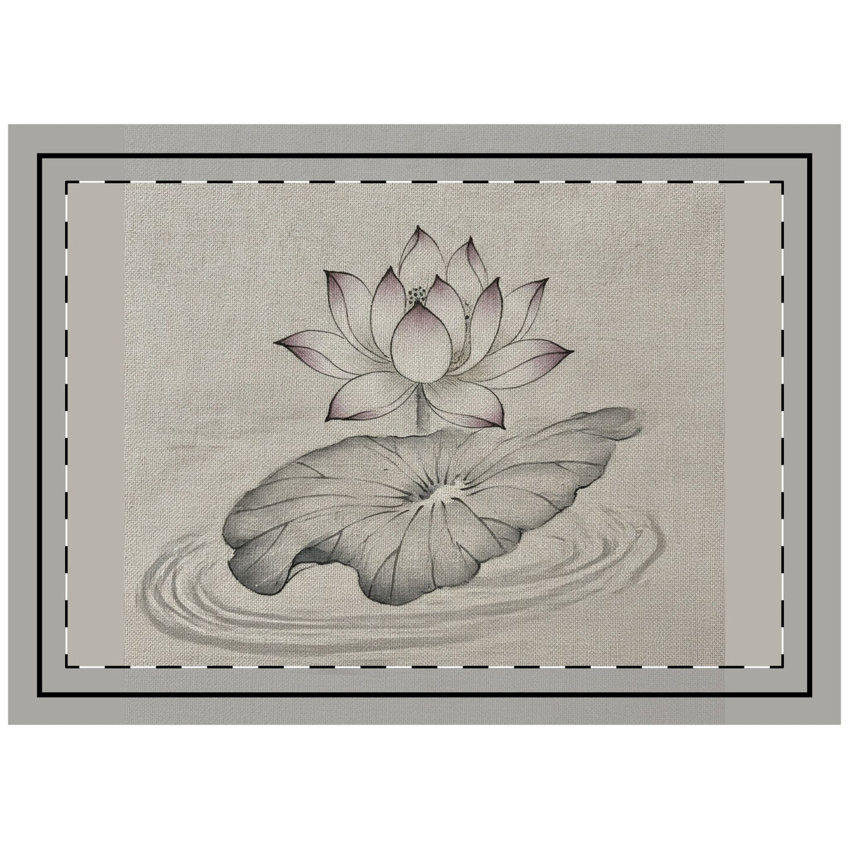 Lotus Lumbar & Euro Cushion
