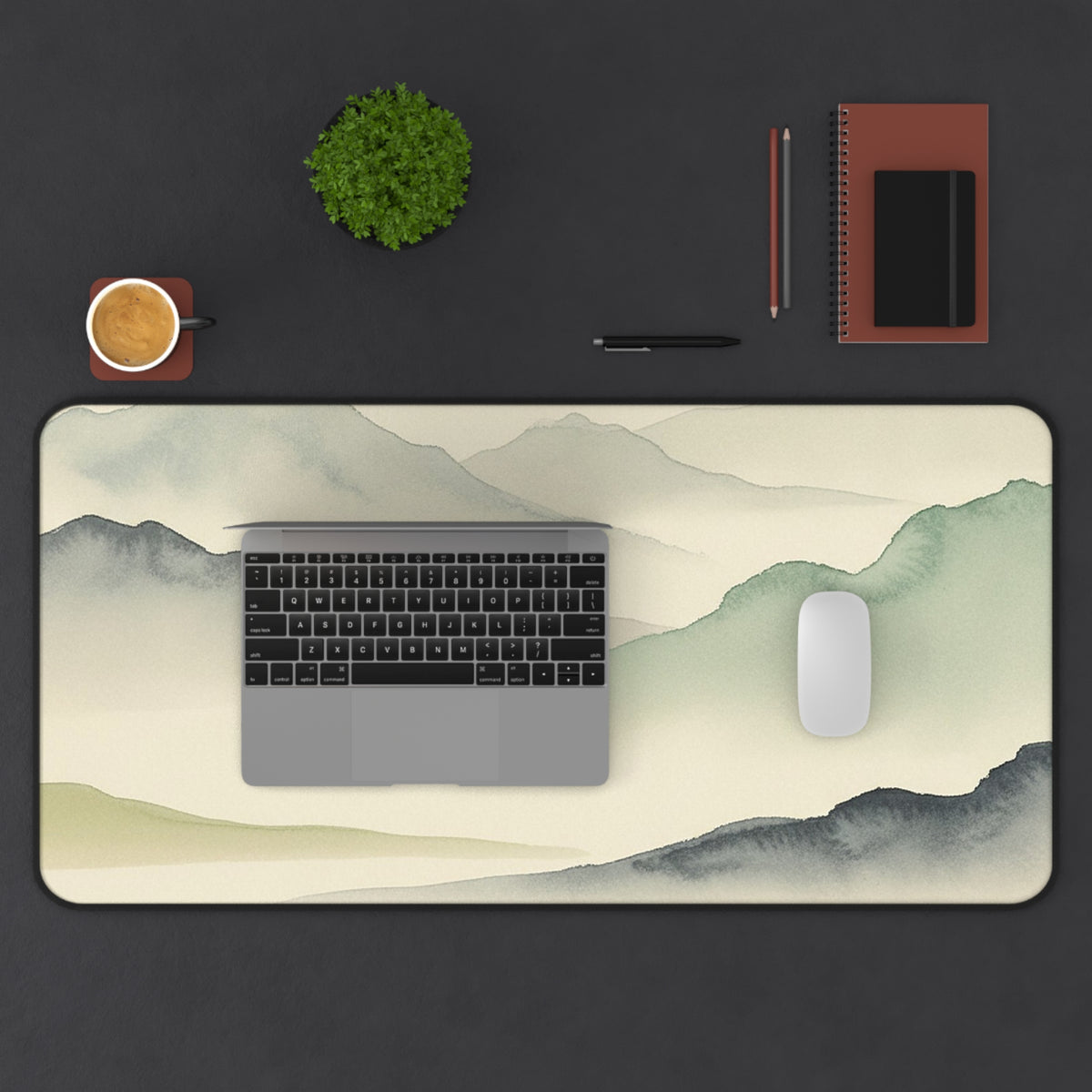 Misty Mountains Desk Mat