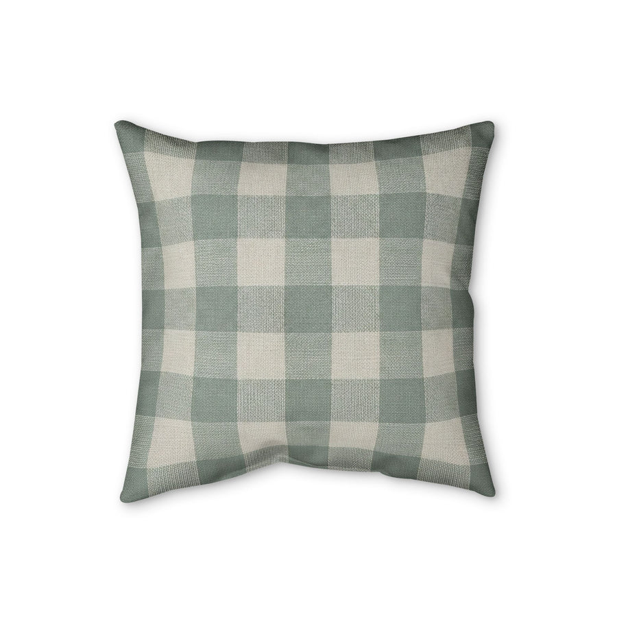 Organic Check Cushion