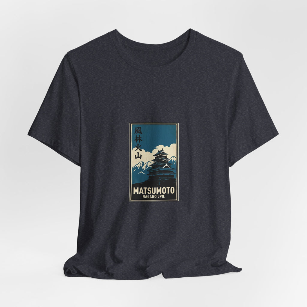 Matsumoto Tee — Vintage Japanese Travel Poster Graphic T-Shirt | Calm & Oak
