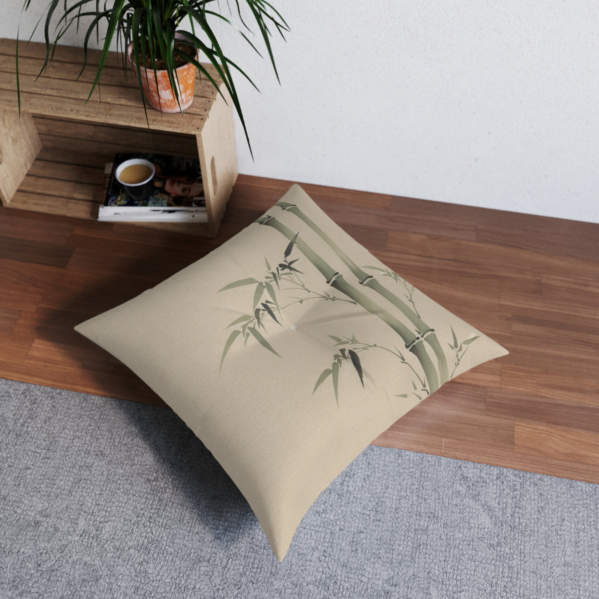 Bamboo Floor Cushion