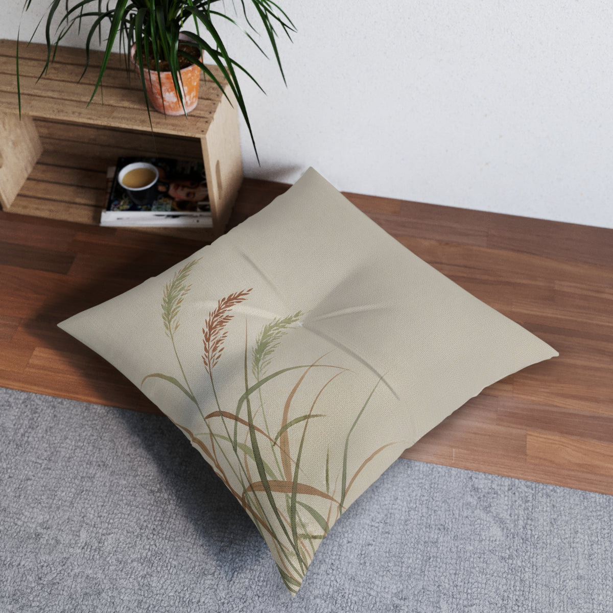 Wild Grasses Floor Cushion