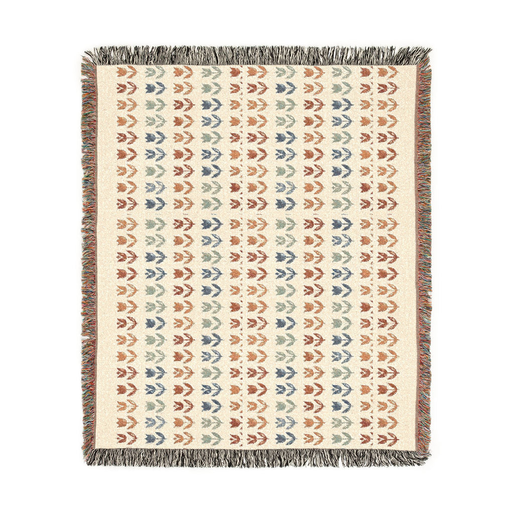 Tulip Market Woven Throw