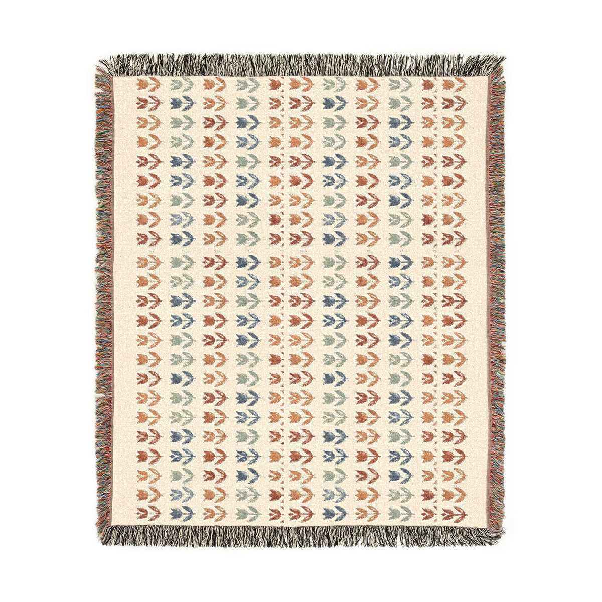 Tulip Market Woven Throw