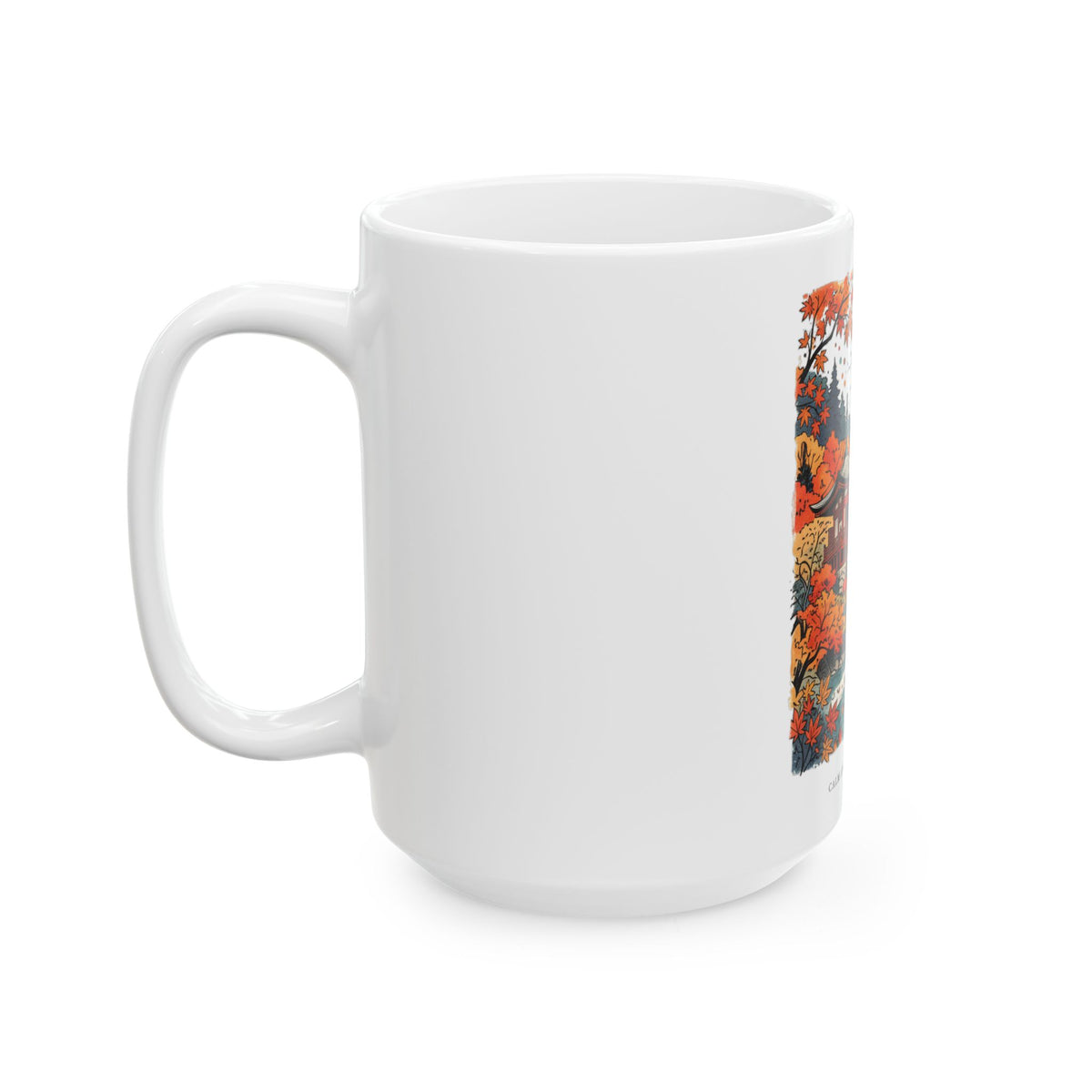 Autumn Temple — Mug