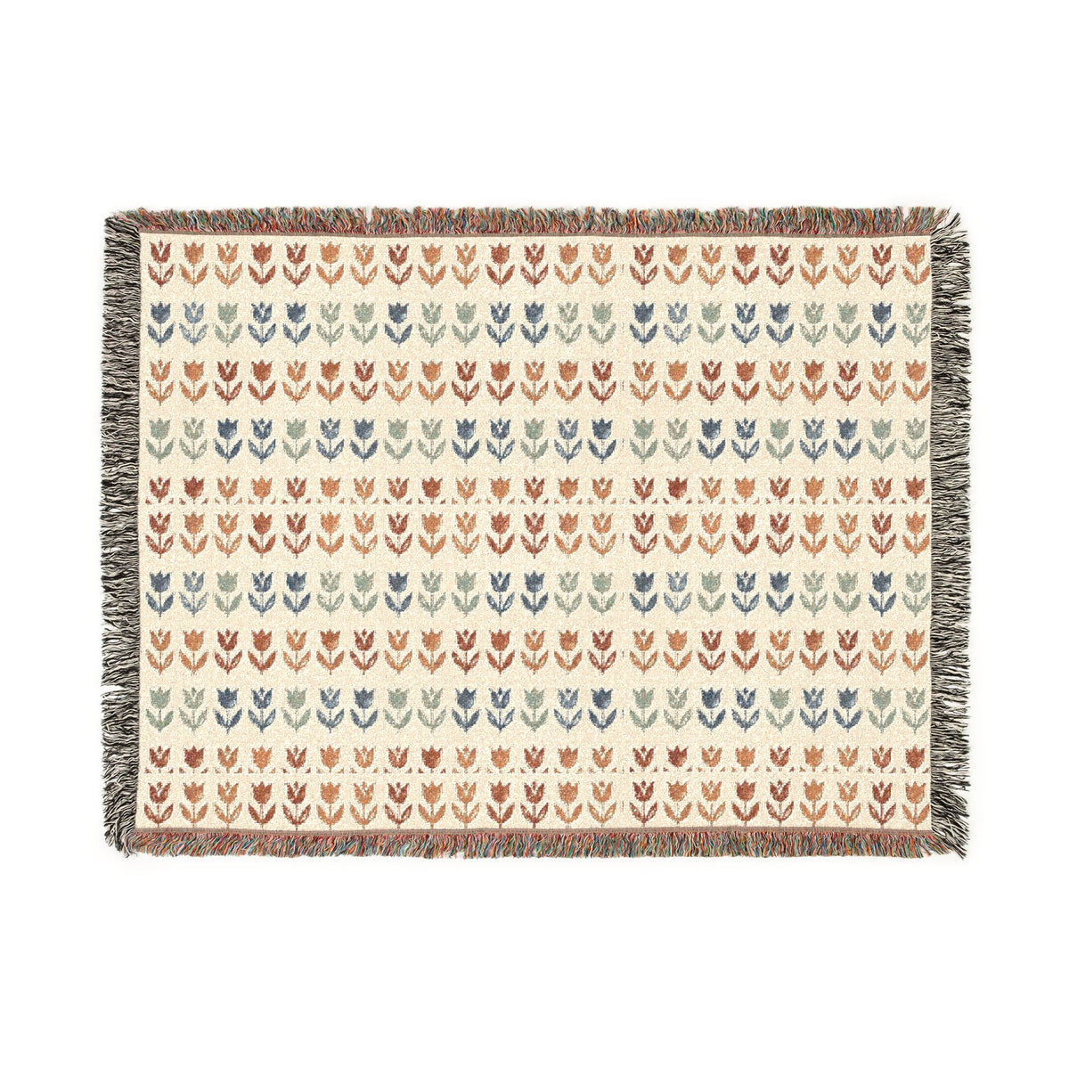 Tulip Market Woven Throw