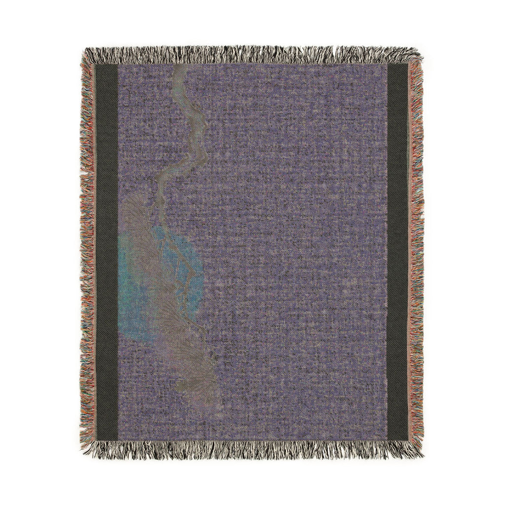 Pine & Sun Woven Throw, Soft Sage