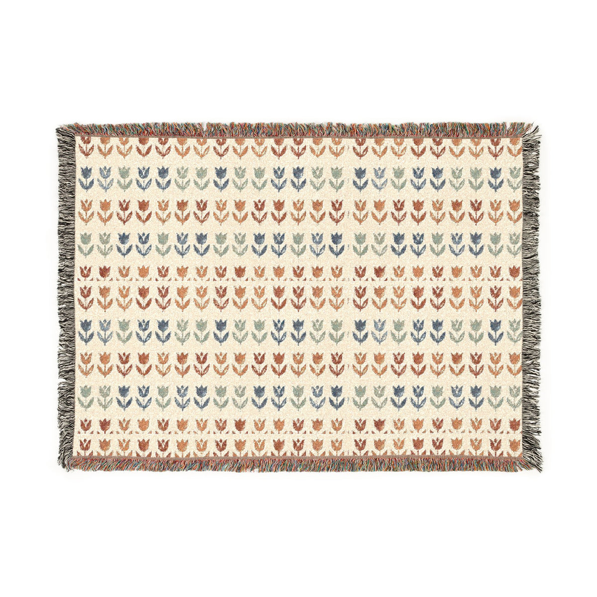 Tulip Market Woven Throw