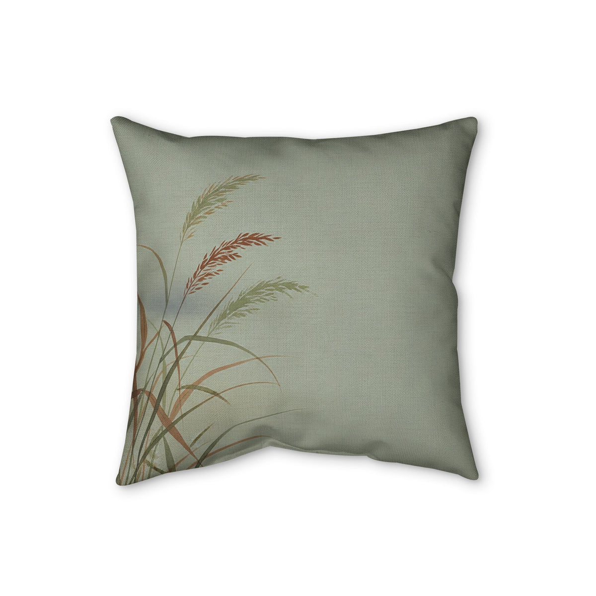 Wild Grasses Cushion, Soft Sage