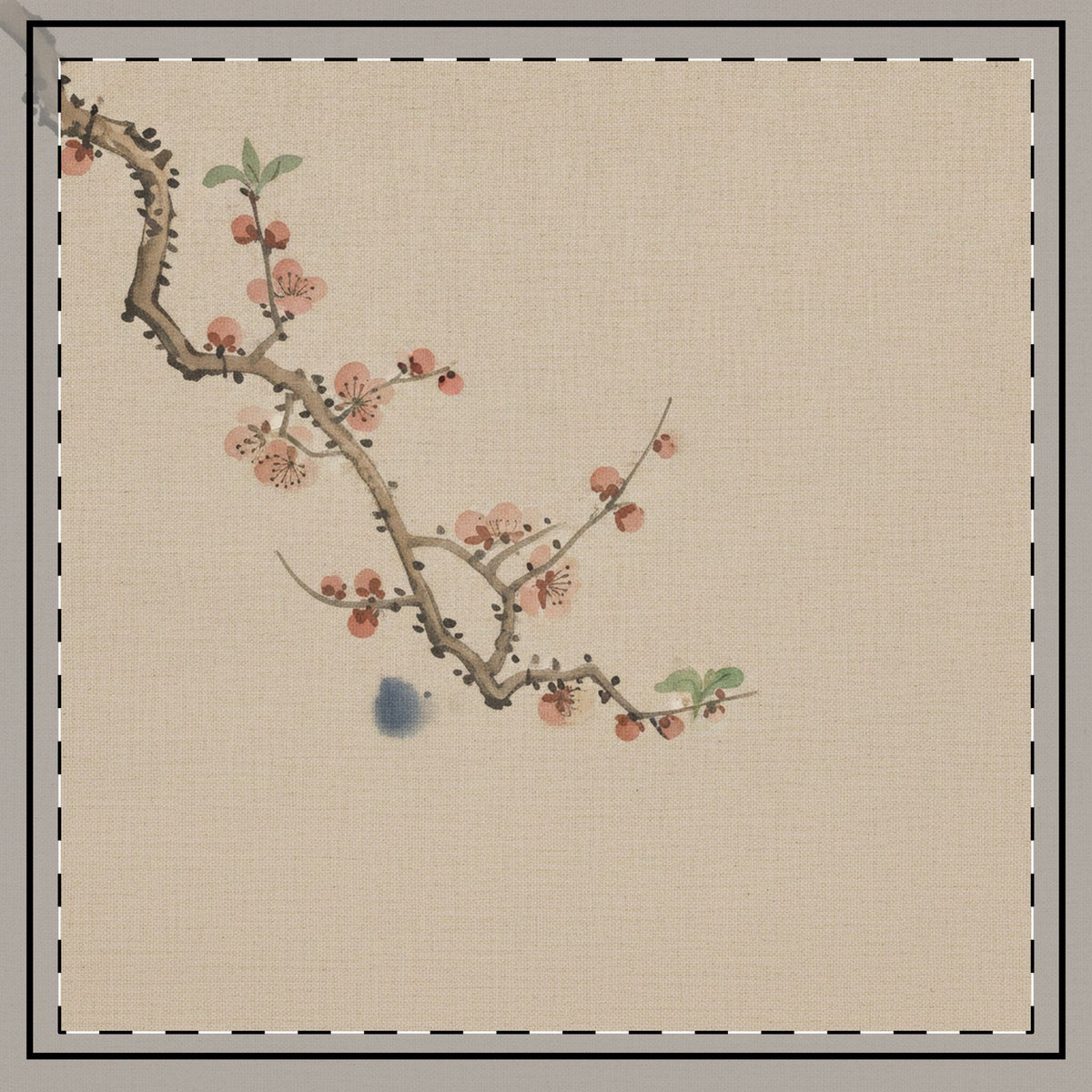 Plum Blossom Lumbar & Euro Cushion