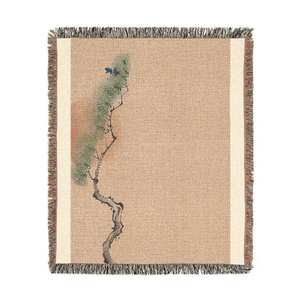 Pine & Sun Woven Throw, Warm Clay