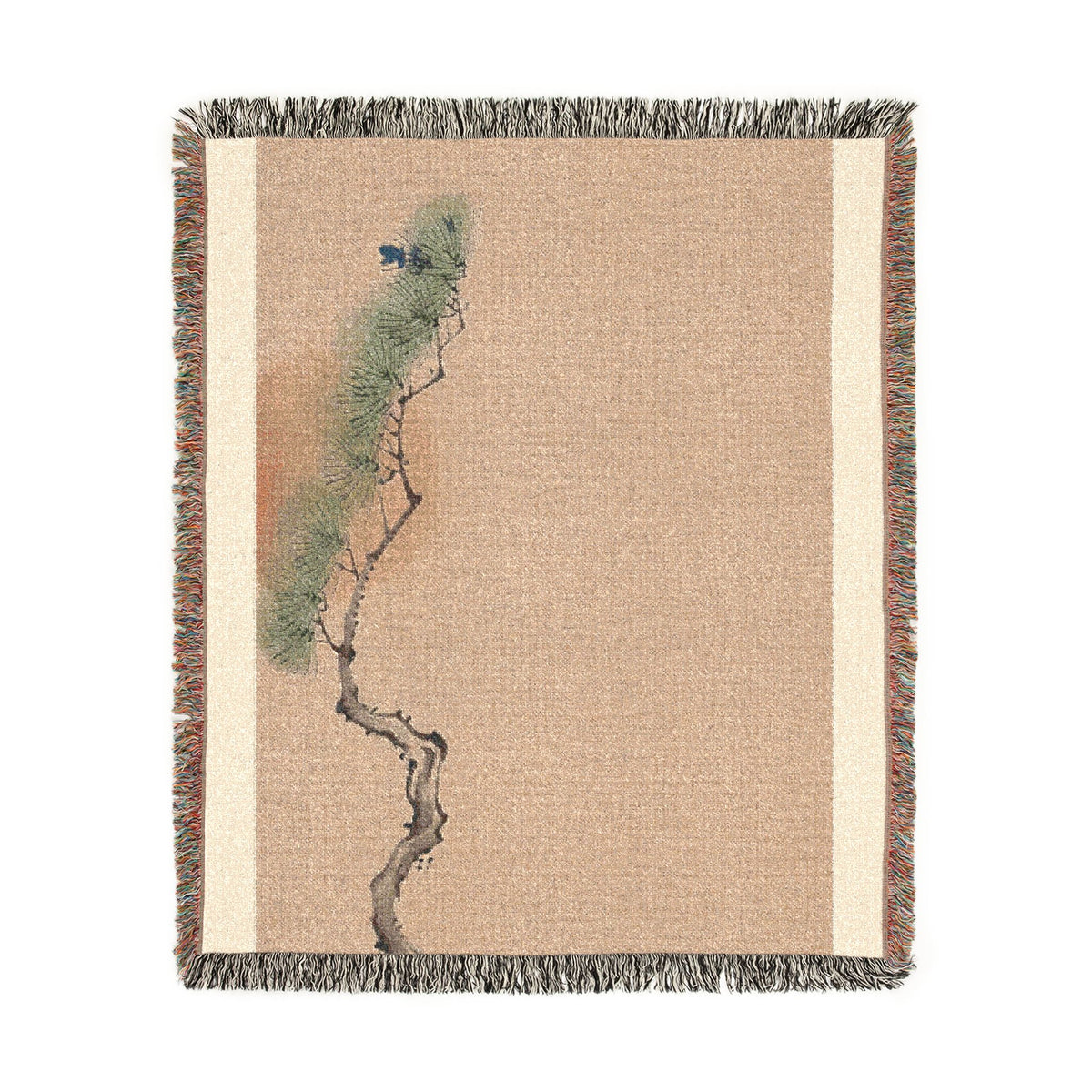Pine & Sun Woven Throw, Warm Clay