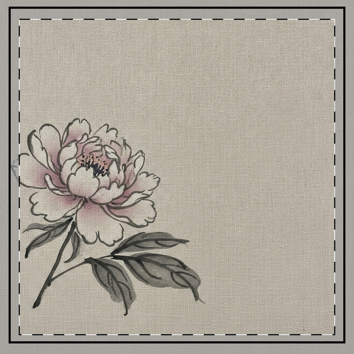 Peony Lumbar & Euro Cushion