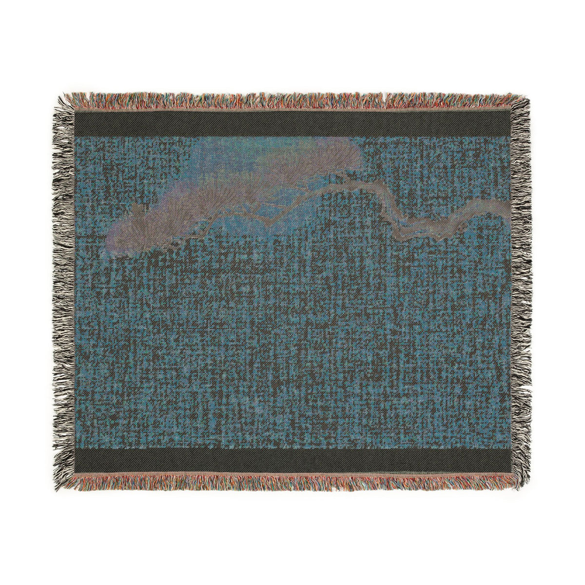 Pine & Sun Woven Throw, Warm Clay