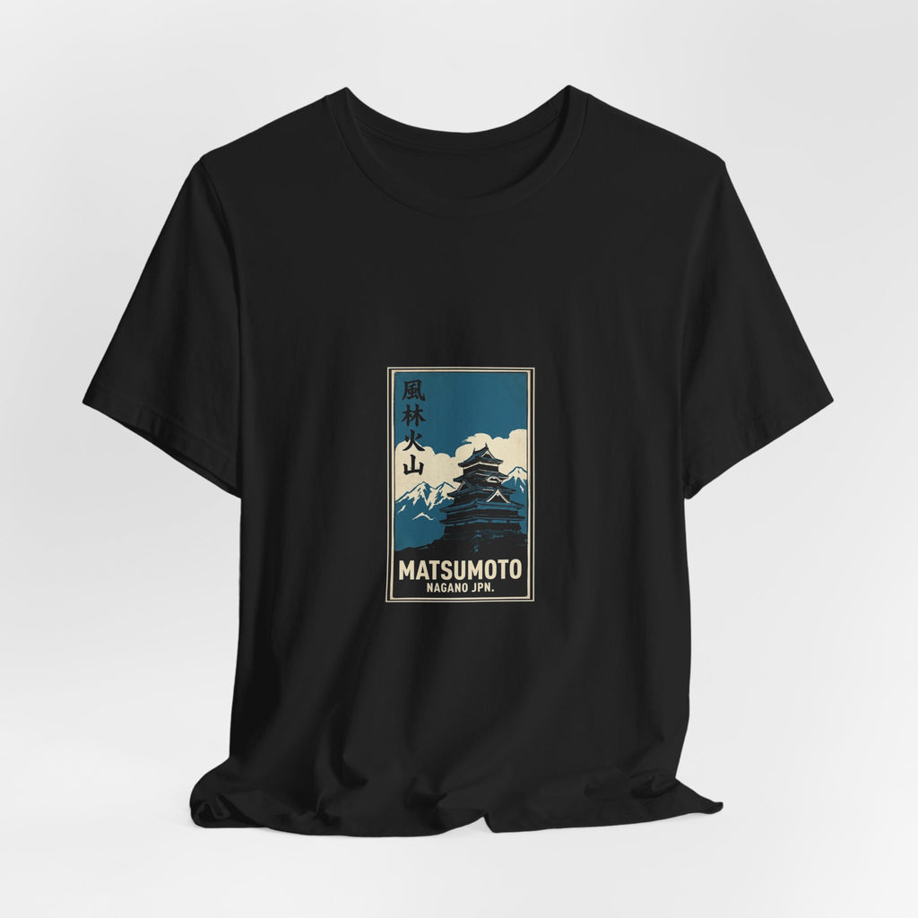 Matsumoto Tee — Vintage Japanese Travel Poster Graphic T-Shirt | Calm & Oak