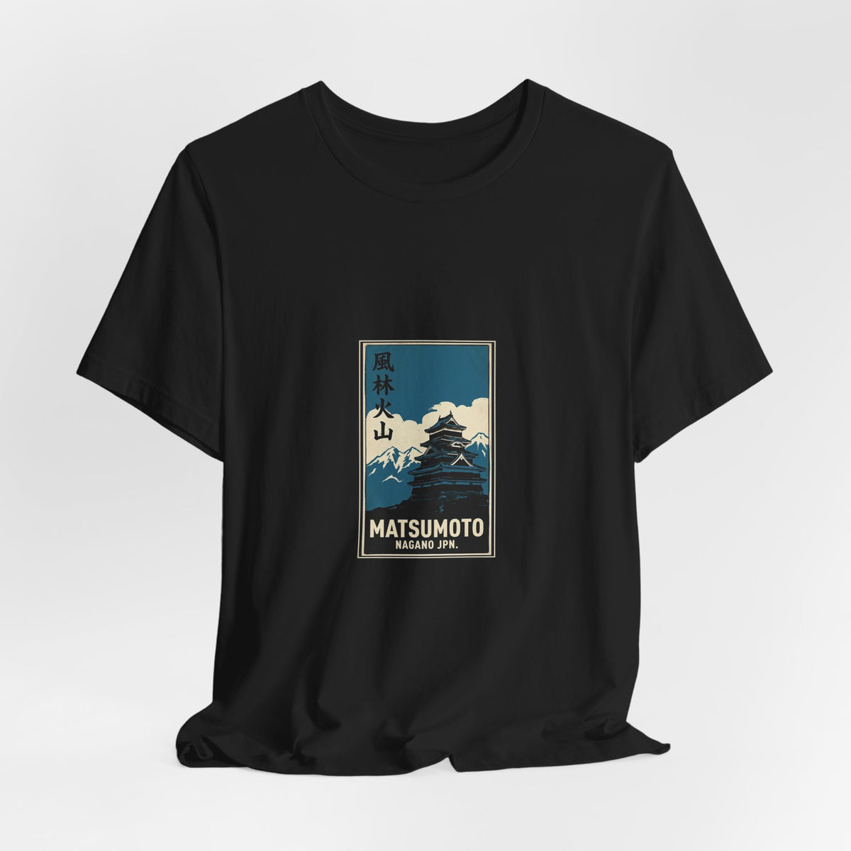 Matsumoto Tee — Vintage Japanese Travel Poster Graphic T-Shirt | Calm & Oak