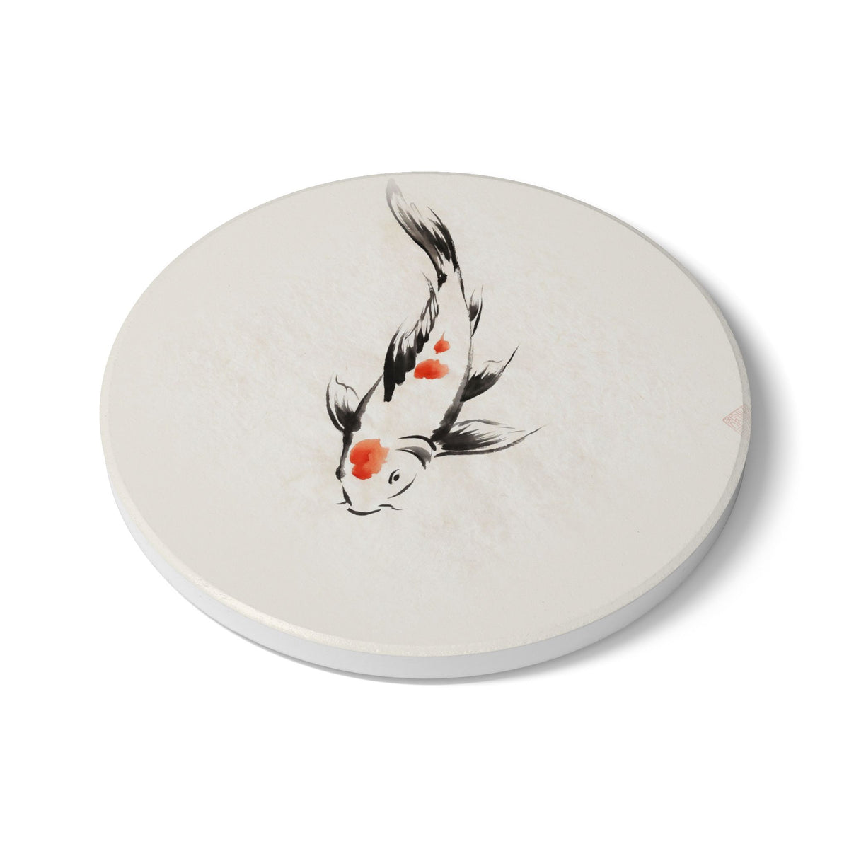 Koi Ceramic Coaster