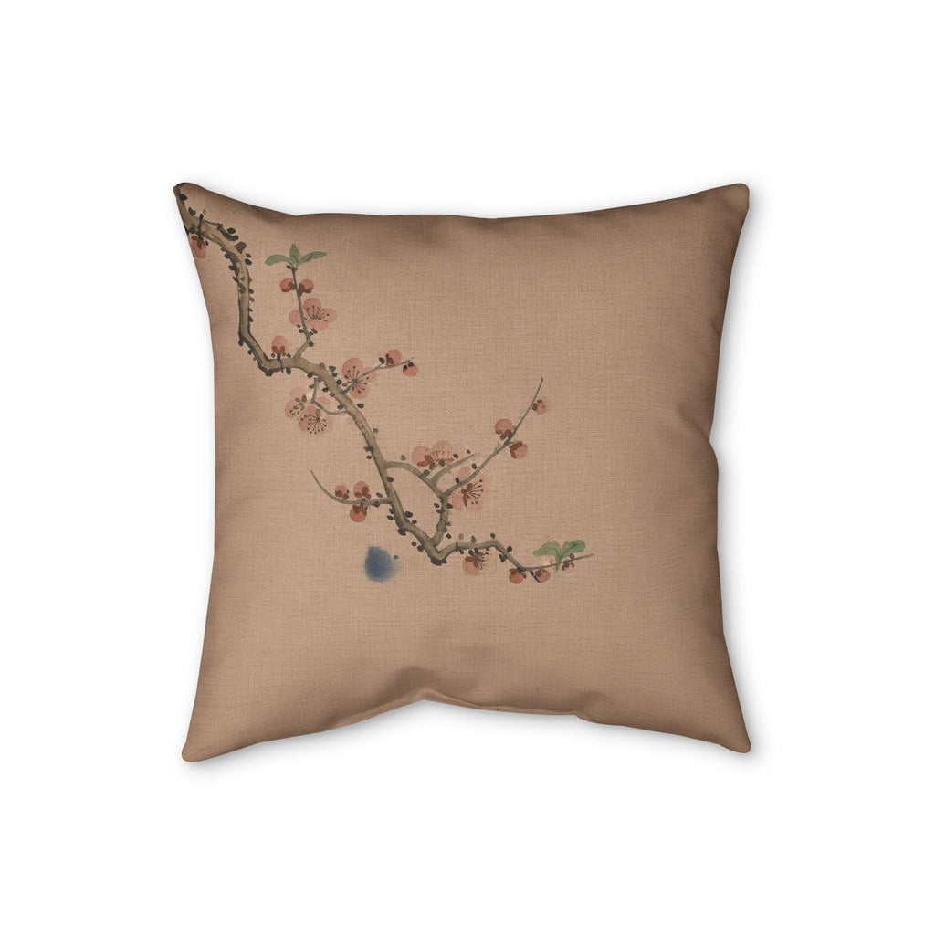 Plum Blossom Cushion, Warm Clay