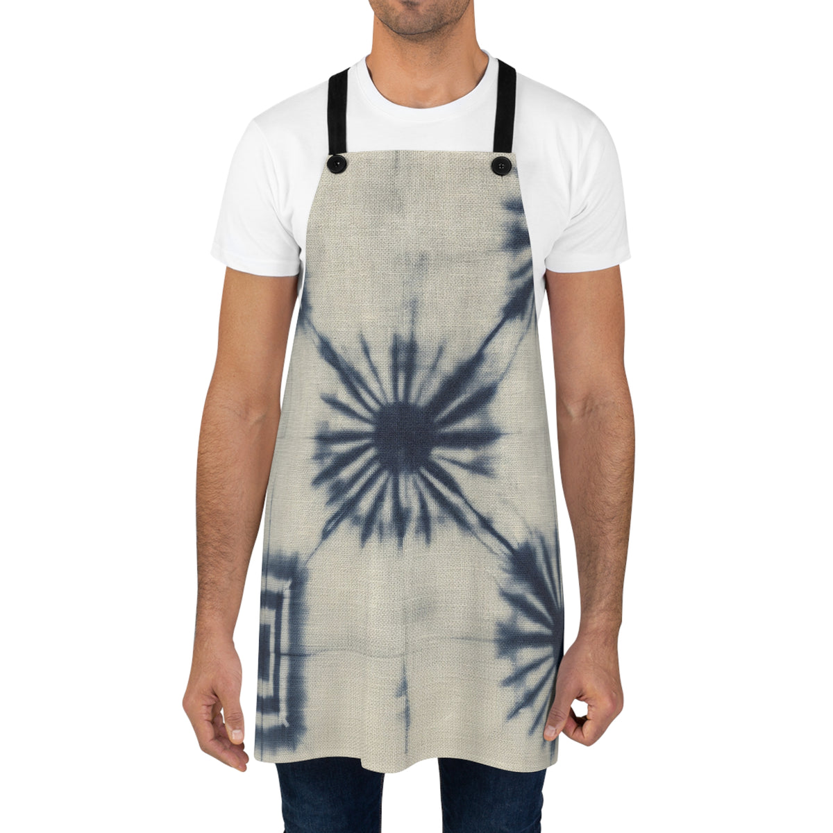 Shibori Indigo Apron