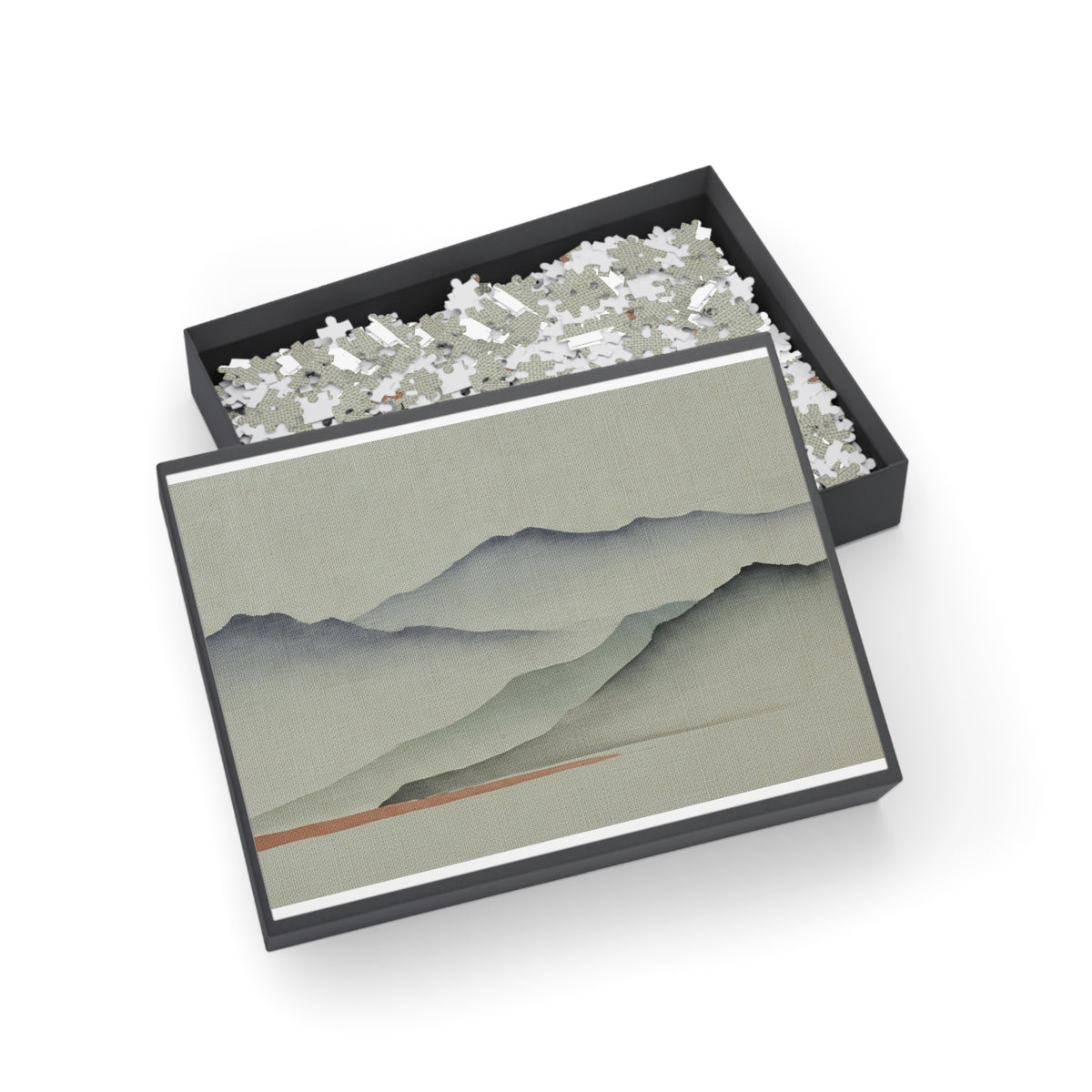 Misty Mountains Jigsaw Puzzle