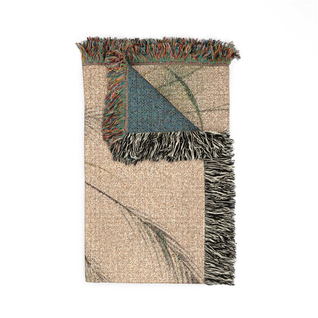 Susuki & Moon Woven Throw, Warm Clay